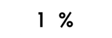 1%