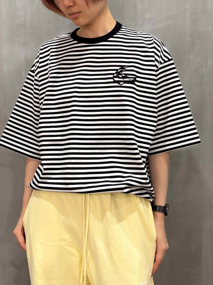 beautiful people(ビューティフルピープル)|supima cotton jersey shark emb T-shirt|1425310003