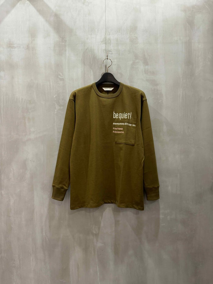 beautiful people(ビューティフルピープル)|suvin compact jersey typography long T|1445310044