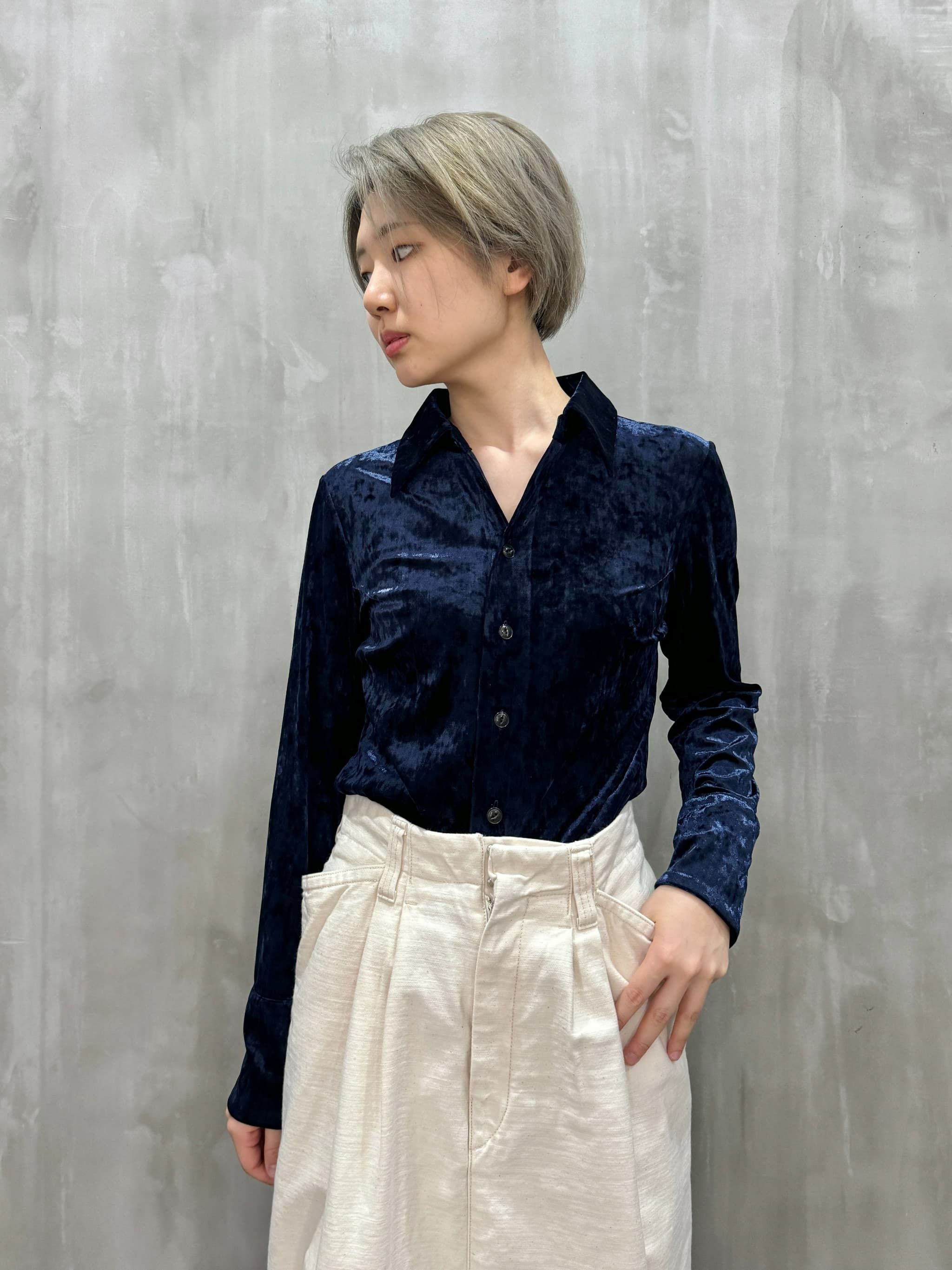near.nippon（ニアーニッポン）｜ベロアシャツ｜402-2425 | MFG WEBSTORE