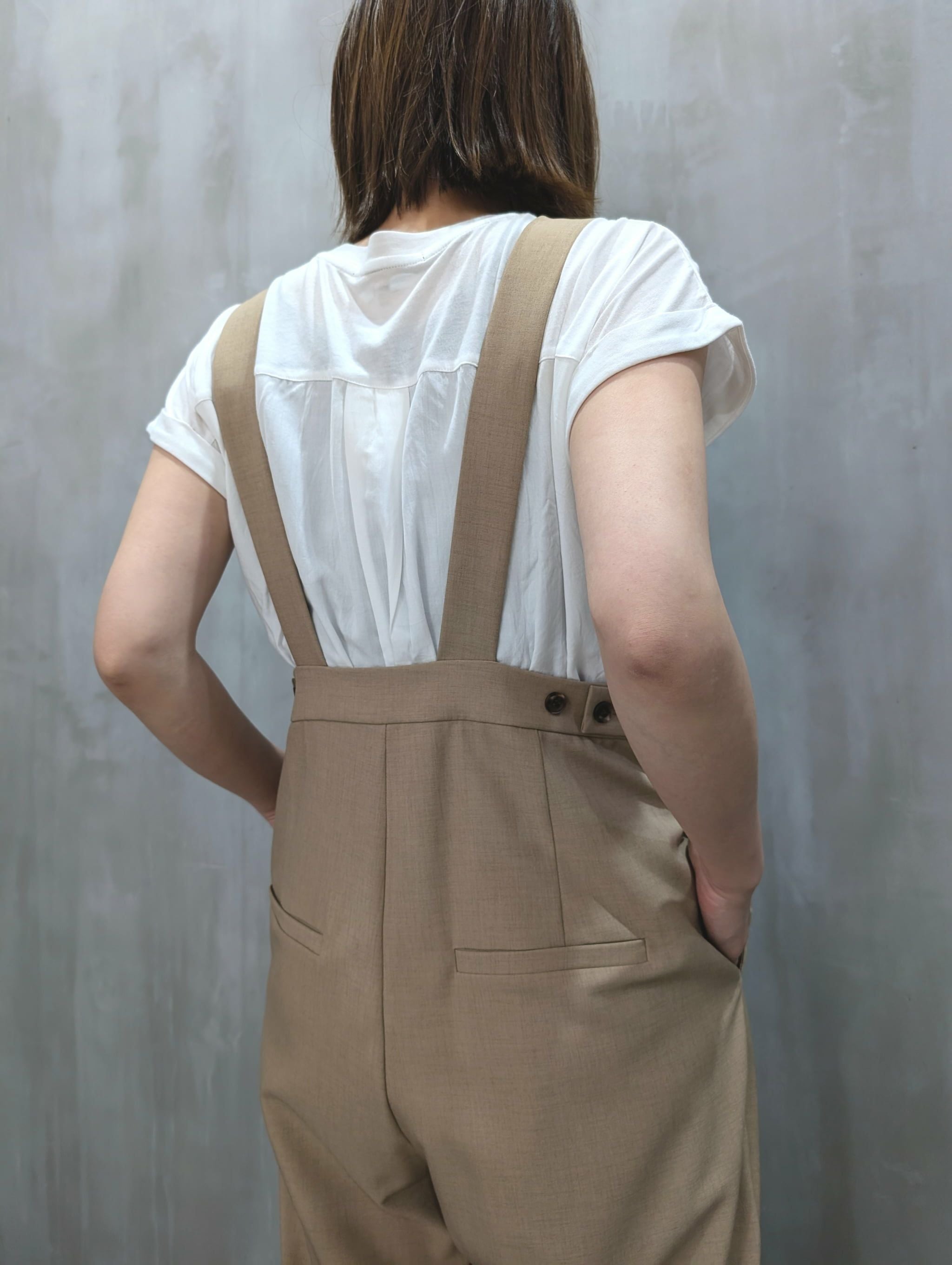 20%OFFセール】CHIGNON（シニヨン）｜シアーヘムサロペットパンツ