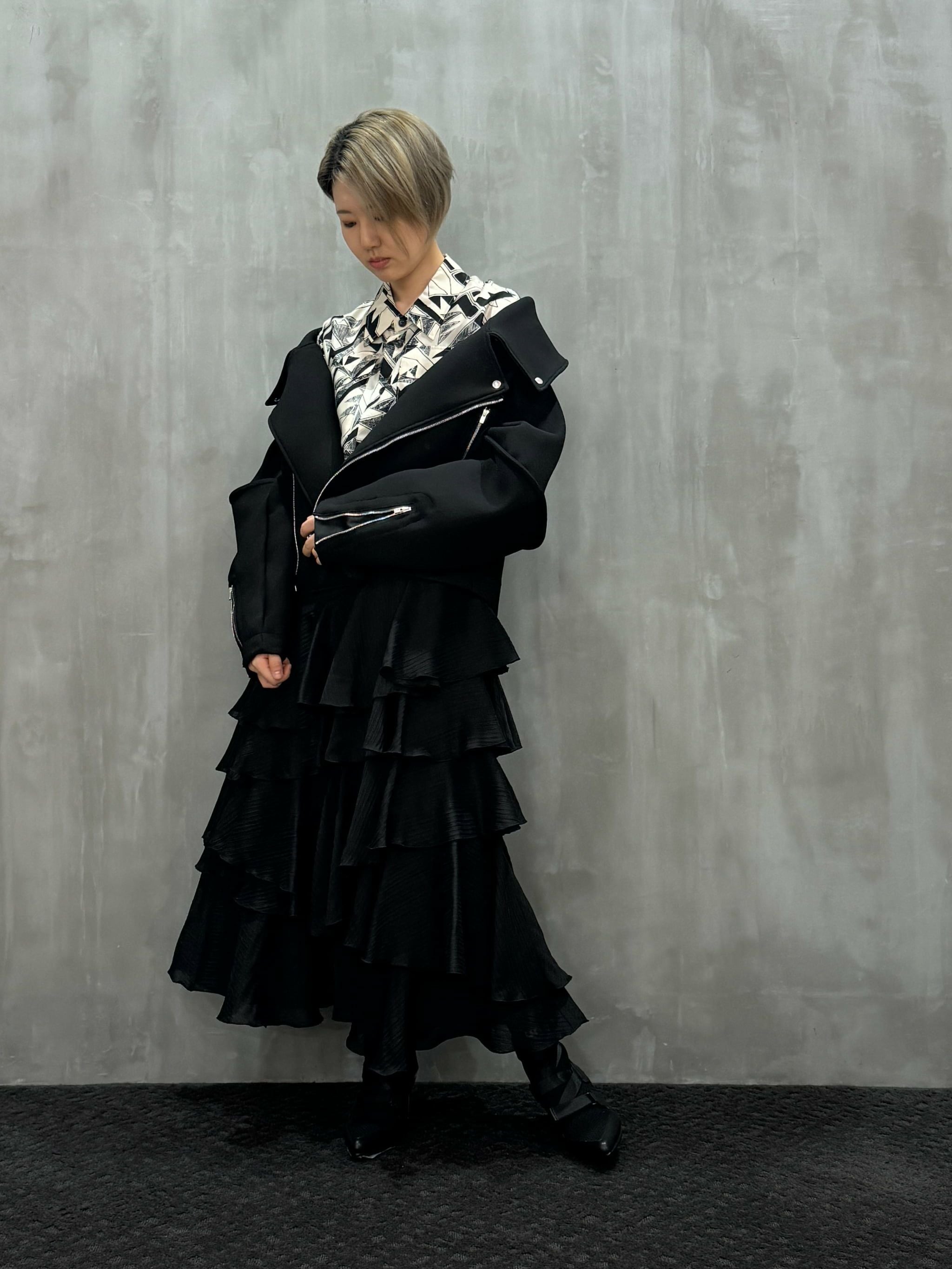 divka（ディウカ）｜Bonotto SCUBA ダブルクロスライダースジャケット