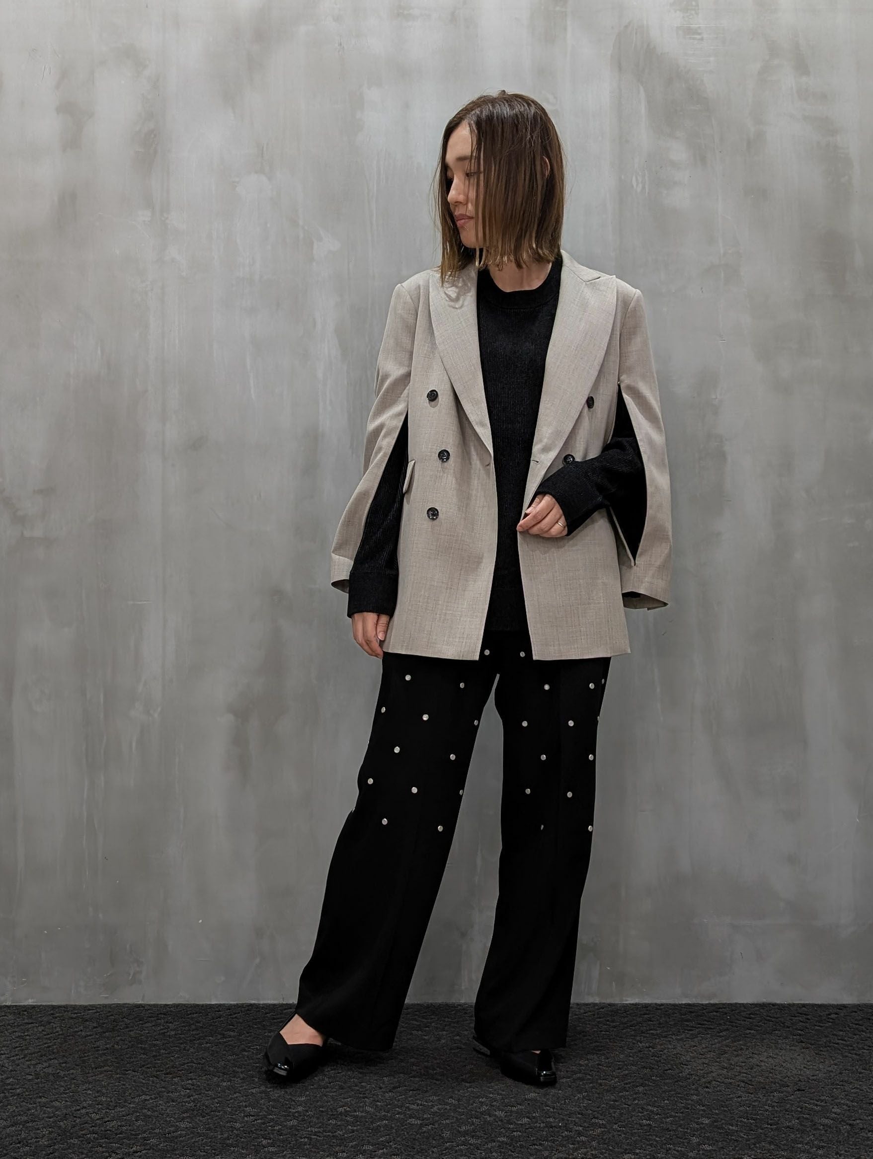 ASTRAET（アストラット）｜12Gクルーネックプルオーバーニット｜5413