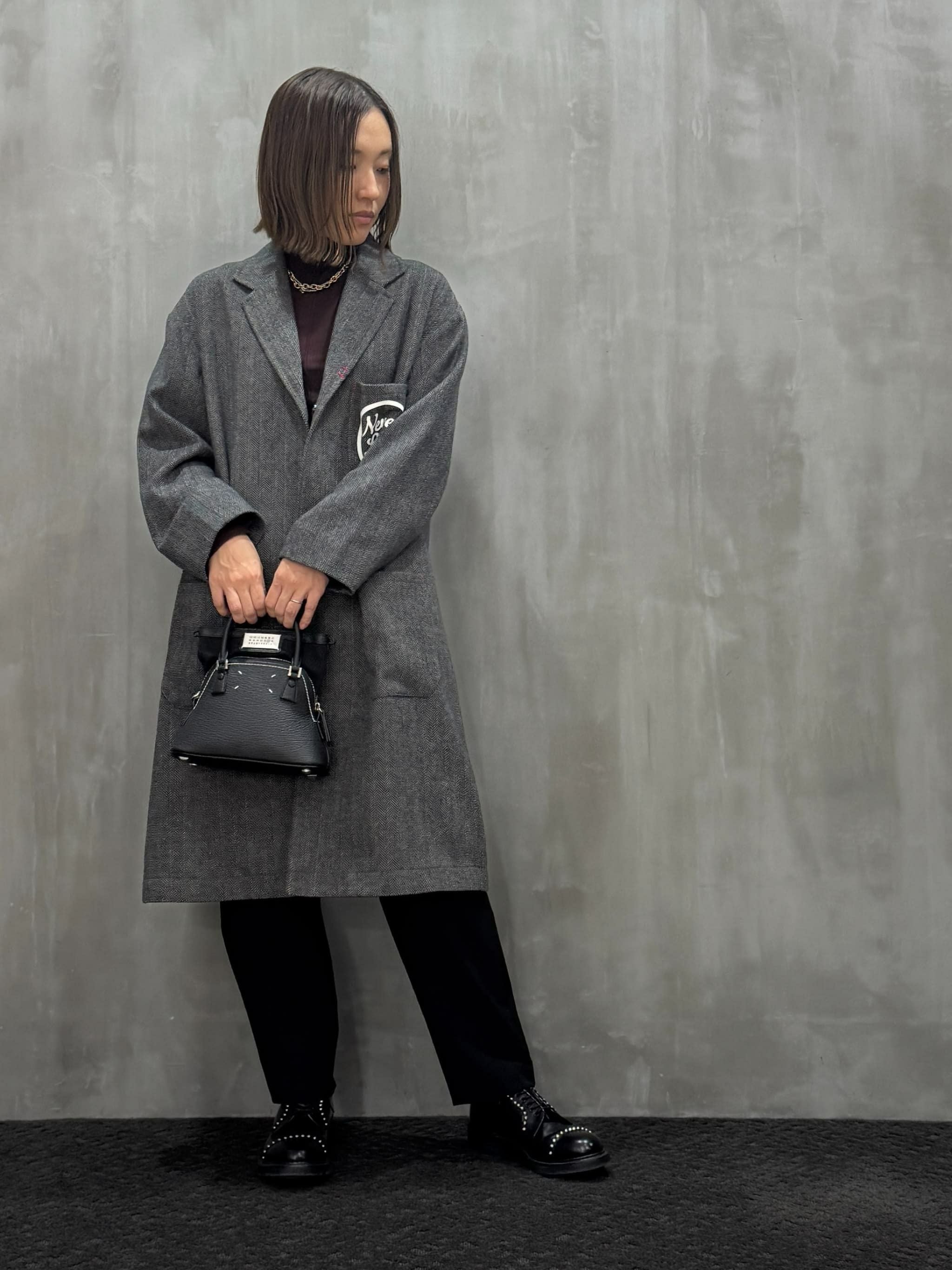 THOMAS MAGPIE（トーマスマグパイ）｜T/W Herringbone Long Coat