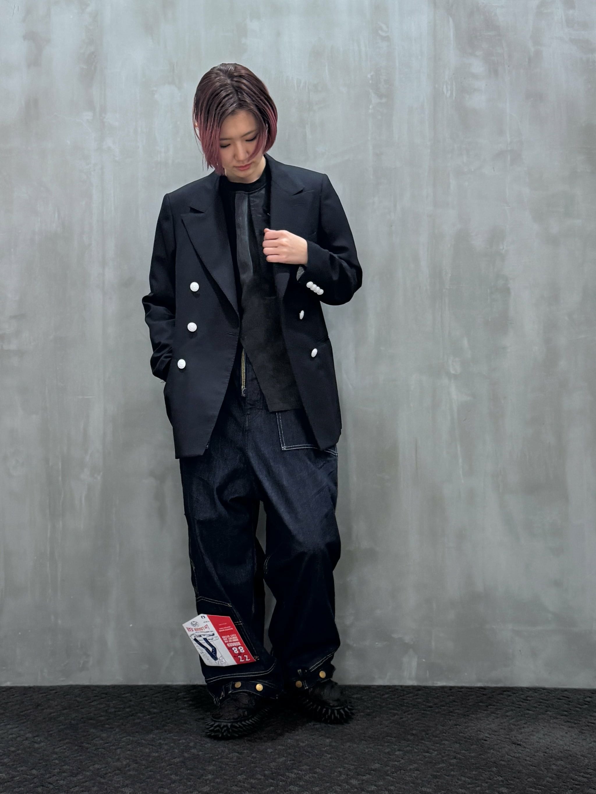beautiful people（ビューティフルピープル）｜logo fresco W6B jacket
