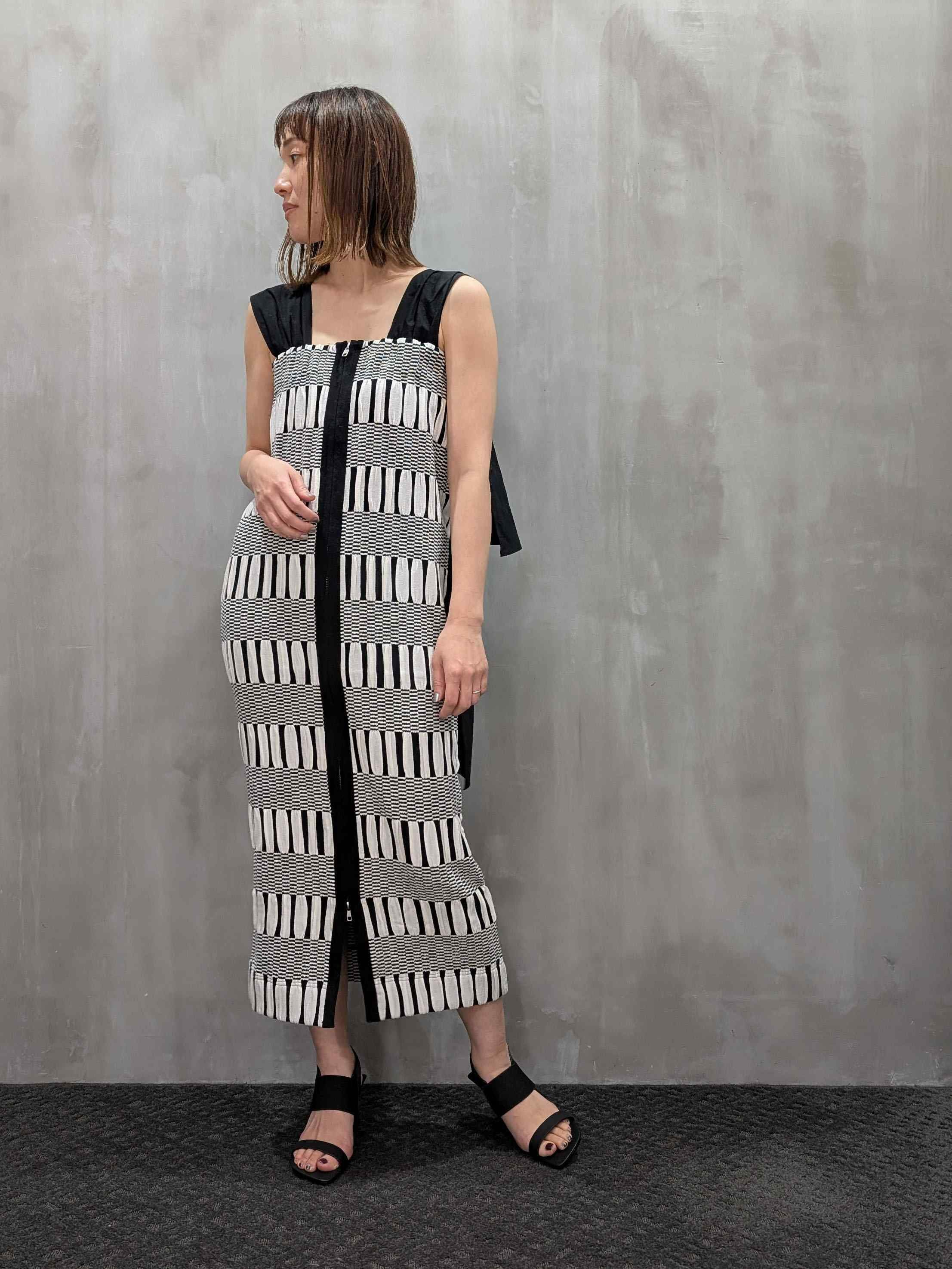 20%OFFセール】divka（ディウカ）｜High-Twist Double Jacquard Dress