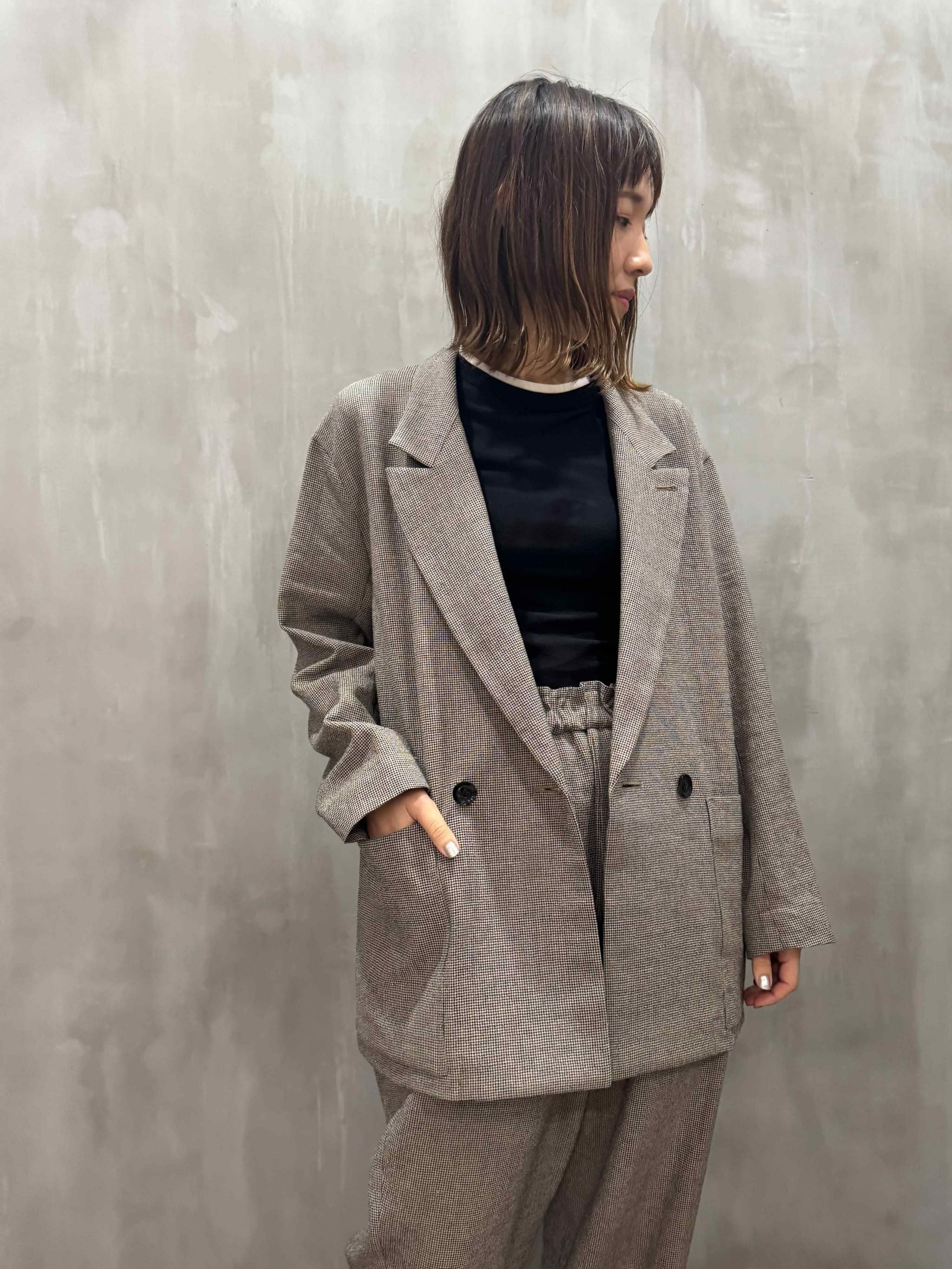 near.nippon（ニアーニッポン）｜パイルメルトン ロングコート｜744