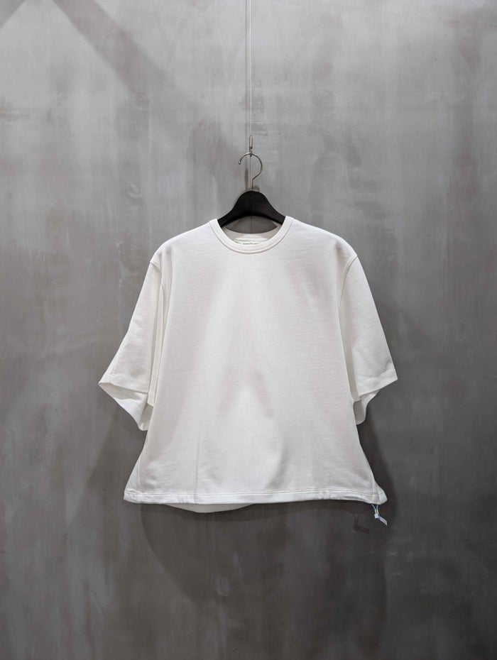 beautiful people(ビューティフルピープル)|suvin compact jersey drawstring T-shirt|1515310009