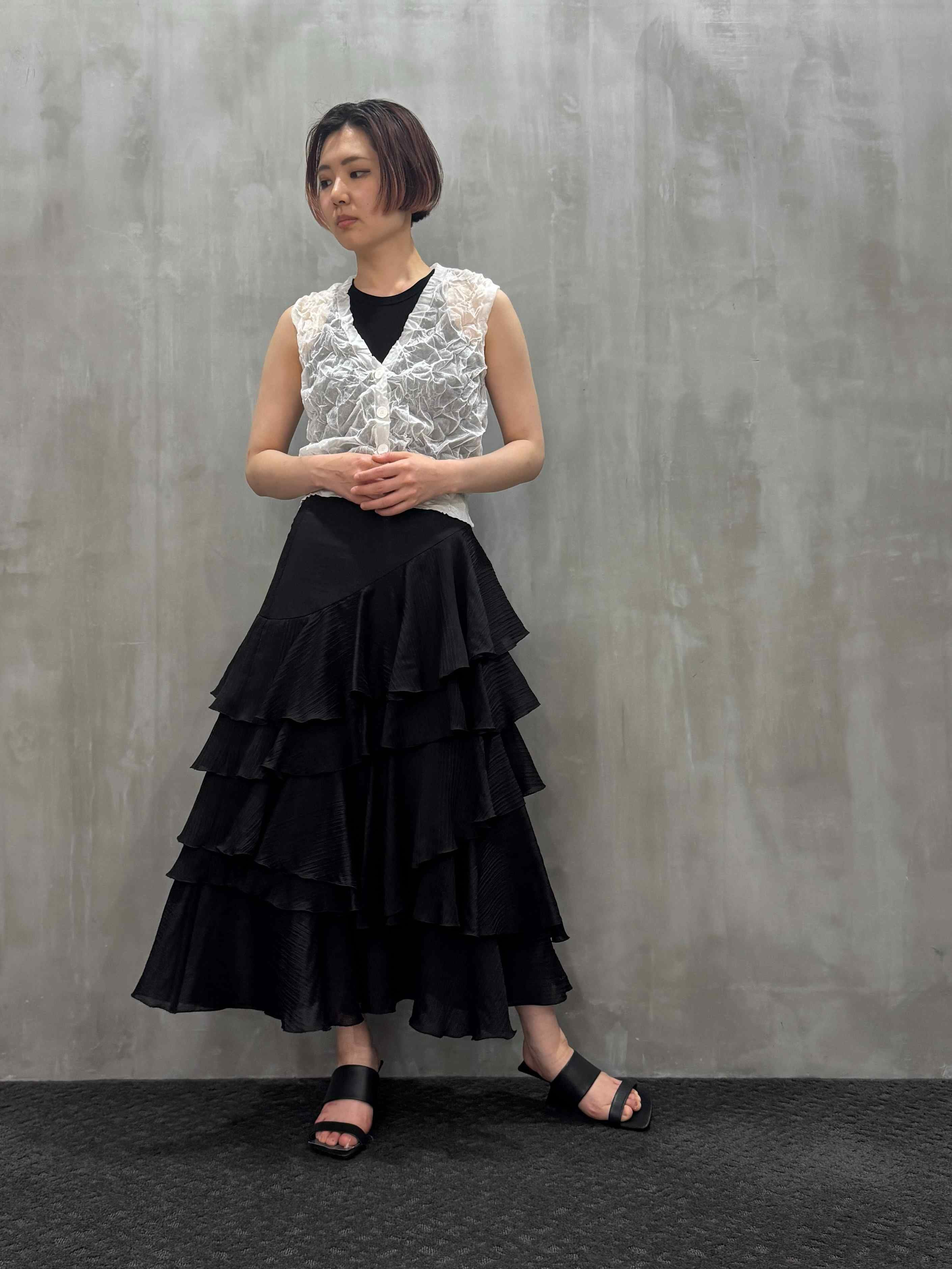ASTRAET（アストラット）フーデッド ポンチョ ASTRAET（アストラット）｜16G リンクル Vネックベスト｜5418-199-0159