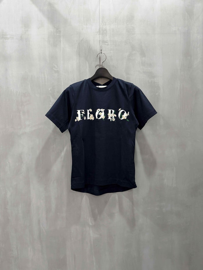 FORFORMO(フォルフォルモ)|Print T-shirt-B「FLORO」|725201-1B
