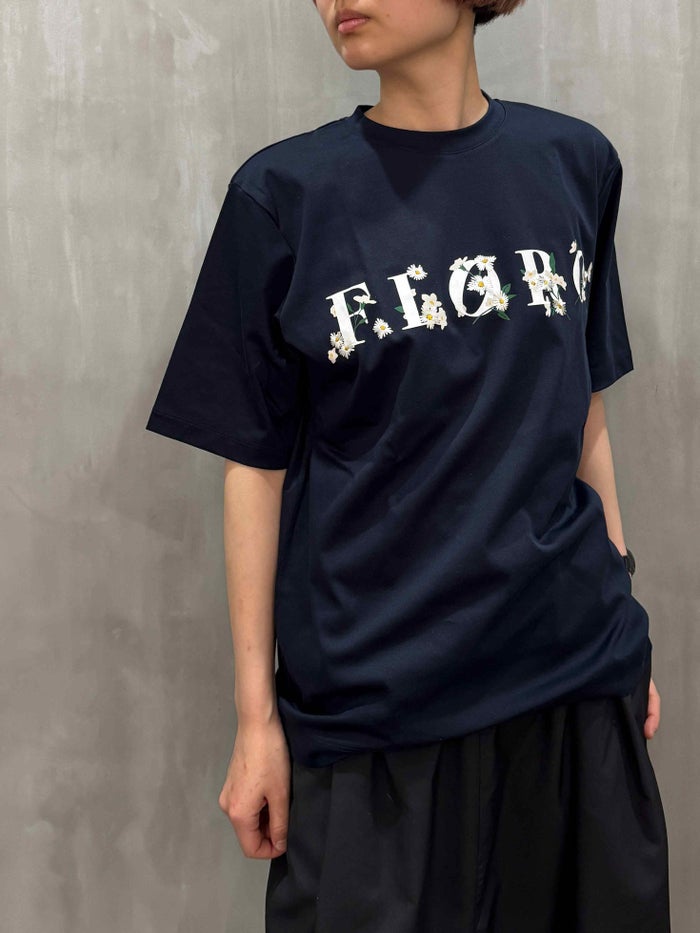 FORFORMO(フォルフォルモ)|Print T-shirt-B「FLORO」|725201-2B