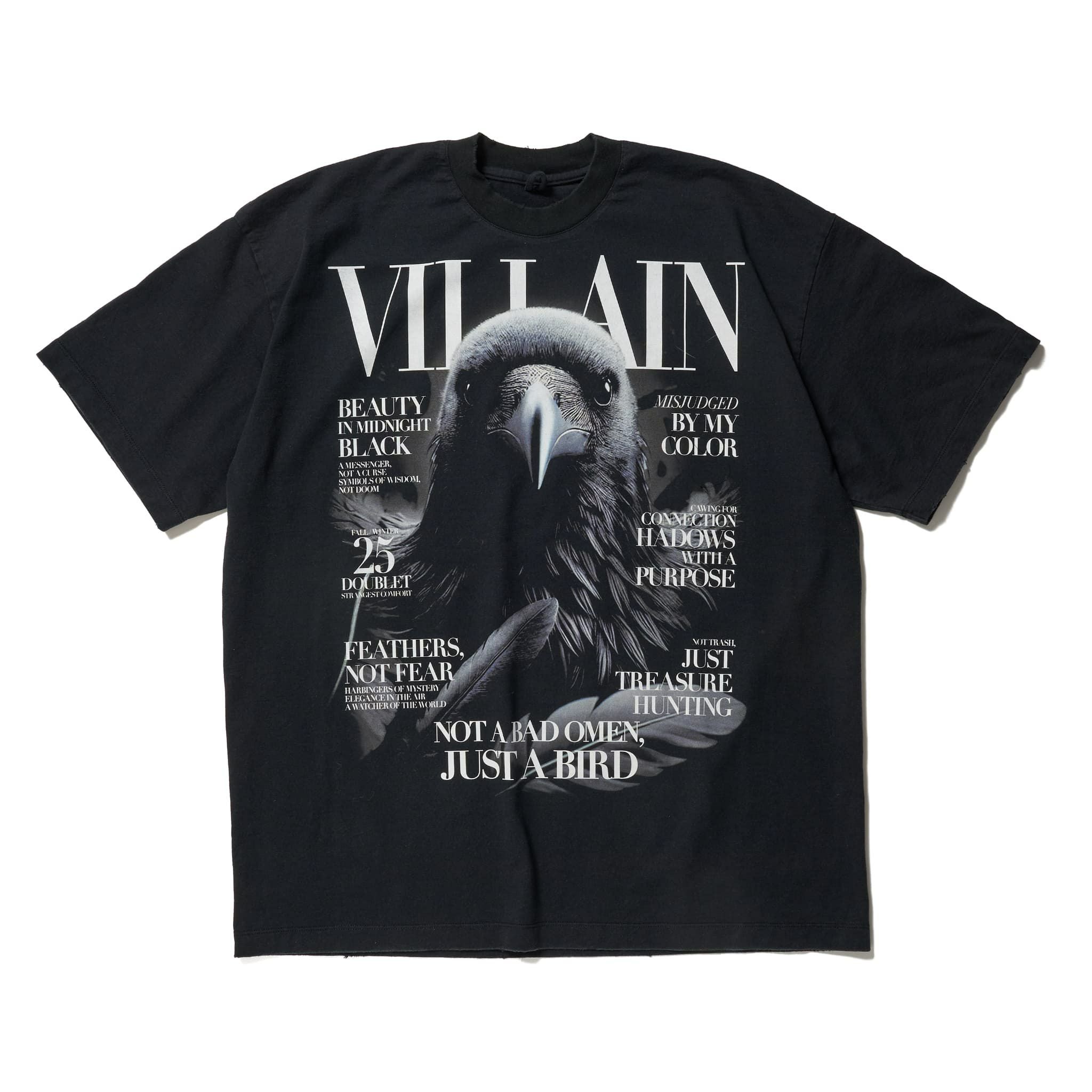 10%OFFセール】doublet（ダブレット）｜VILLAIN COVER PRINT T-SHIRT