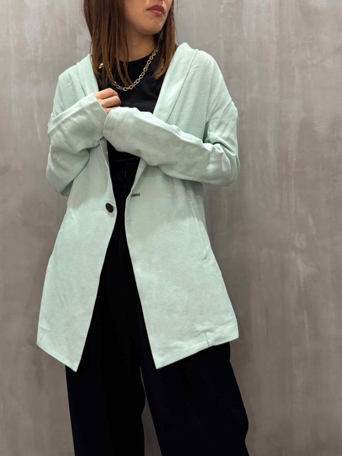 divka(ディウカ)|Vi/C Amundsen Twill Washer Drape Collar Jacket|DK28-02-J07