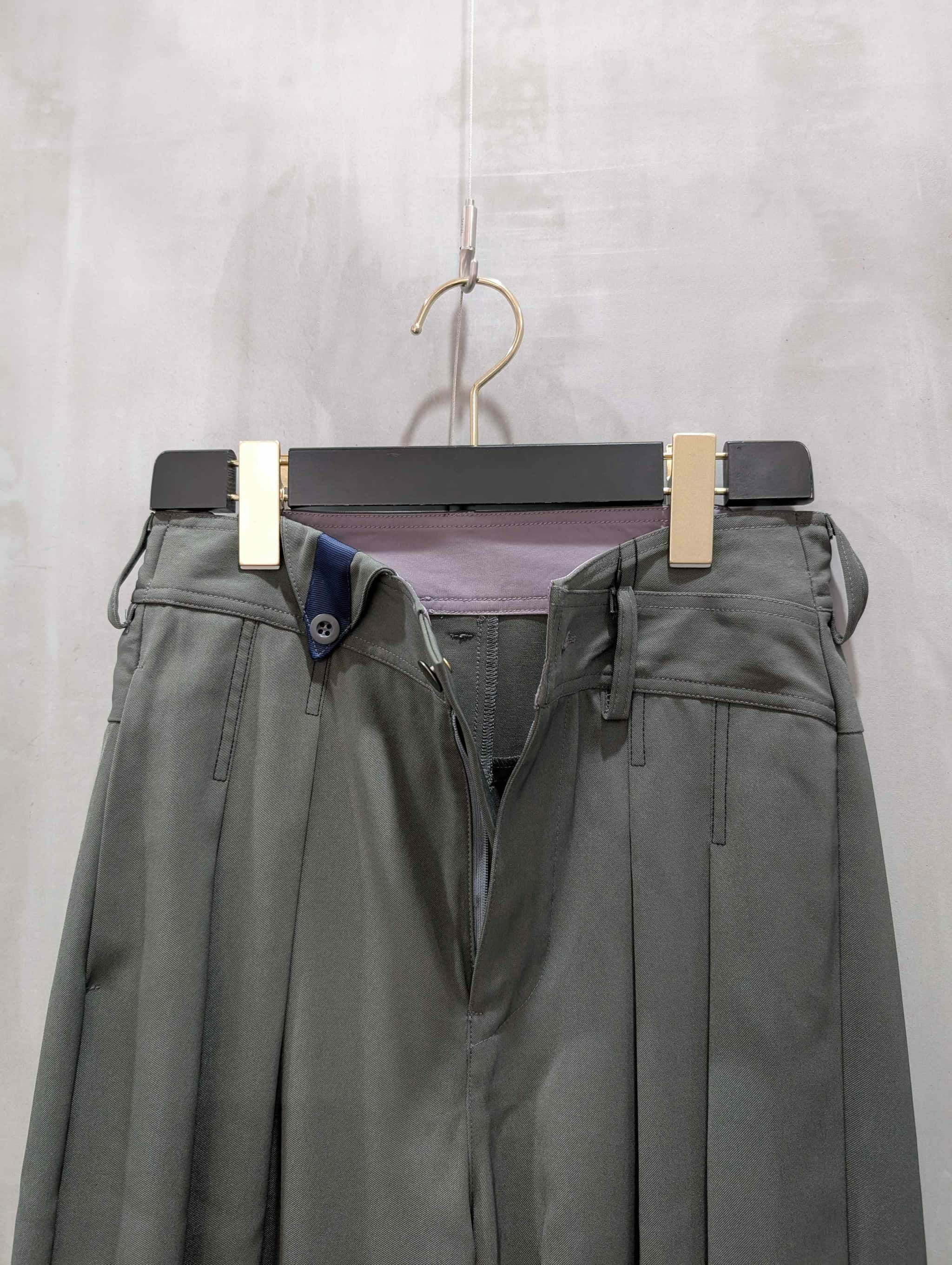 MARECHAL TERRE（マルシャルテル）｜Tuck Wide Pants｜ZMT254PT303