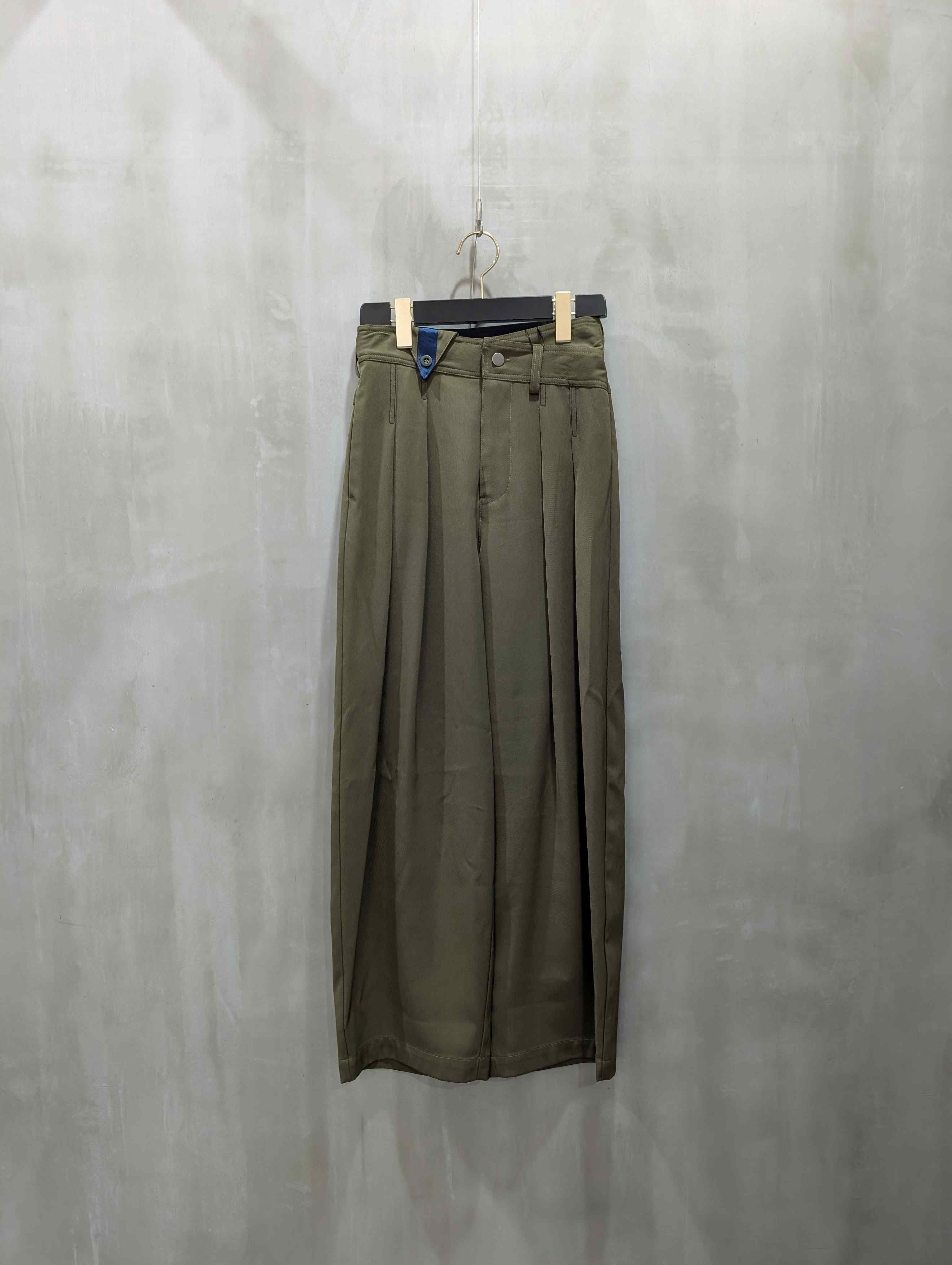 MARECHAL TERRE（マルシャルテル）｜Tuck Wide Pants｜ZMT254PT303