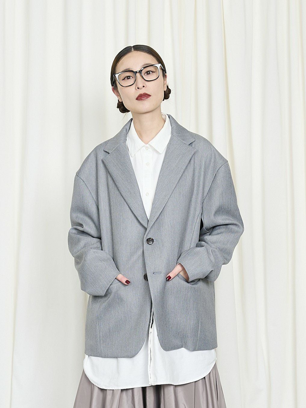 THOMAS MAGPIE（トーマスマグパイ）｜T/R Stretch MUJI Single Jacket