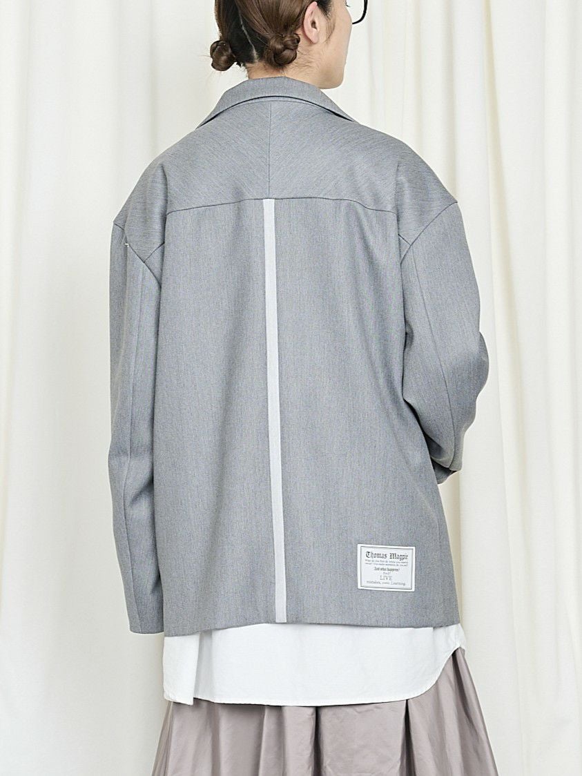 THOMAS MAGPIE(トーマスマグパイ)|T/R Stretch MUJI Single Jacket THOMAS MAGPIE(トーマスマグパイ)|T/R Stretch MUJI Single Jacket