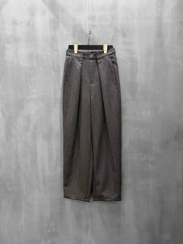 SIWALY fluid(シワリーフルイド)|Tucked Pants(unisex)|525319