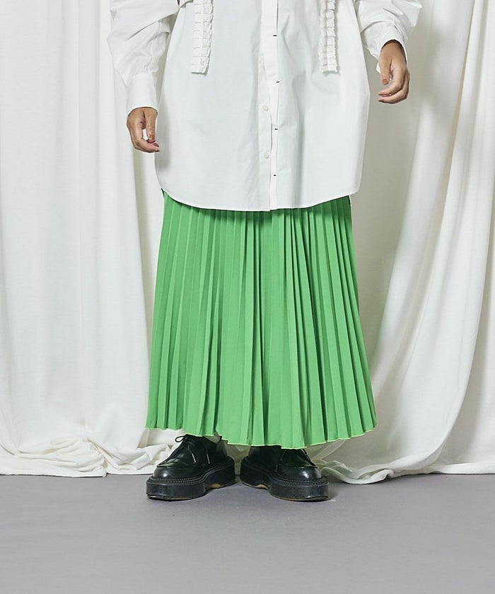 【3月入荷予定】THOMAS MAGPIE(トーマスマグパイ)|Pleats Skirt|2261605