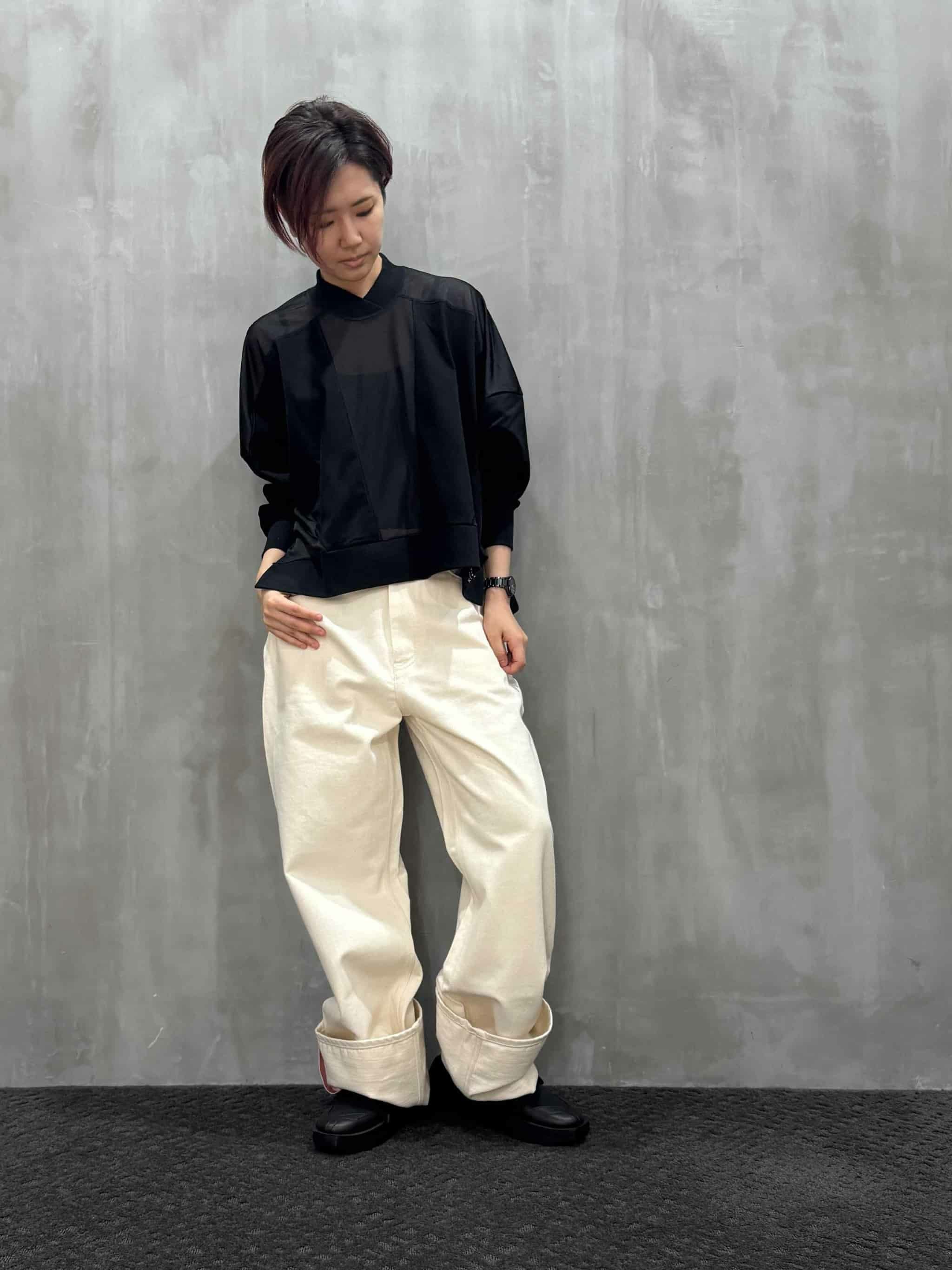 トワ様★今期新作★1% イチパーセント タックオールイン シュウヘイオガワ 1% SHUHEI OGAWA（イチパーセント シュウヘイオガワ）｜切り替え
