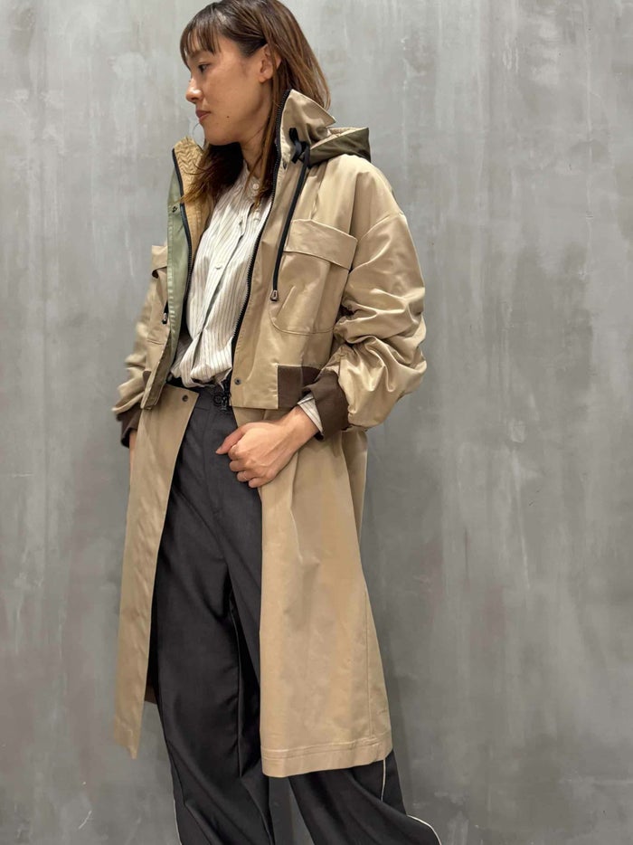 【20%OFFセール】Lallia Mu(ラリア・ムー)|セパレートブルゾンコート|2513121