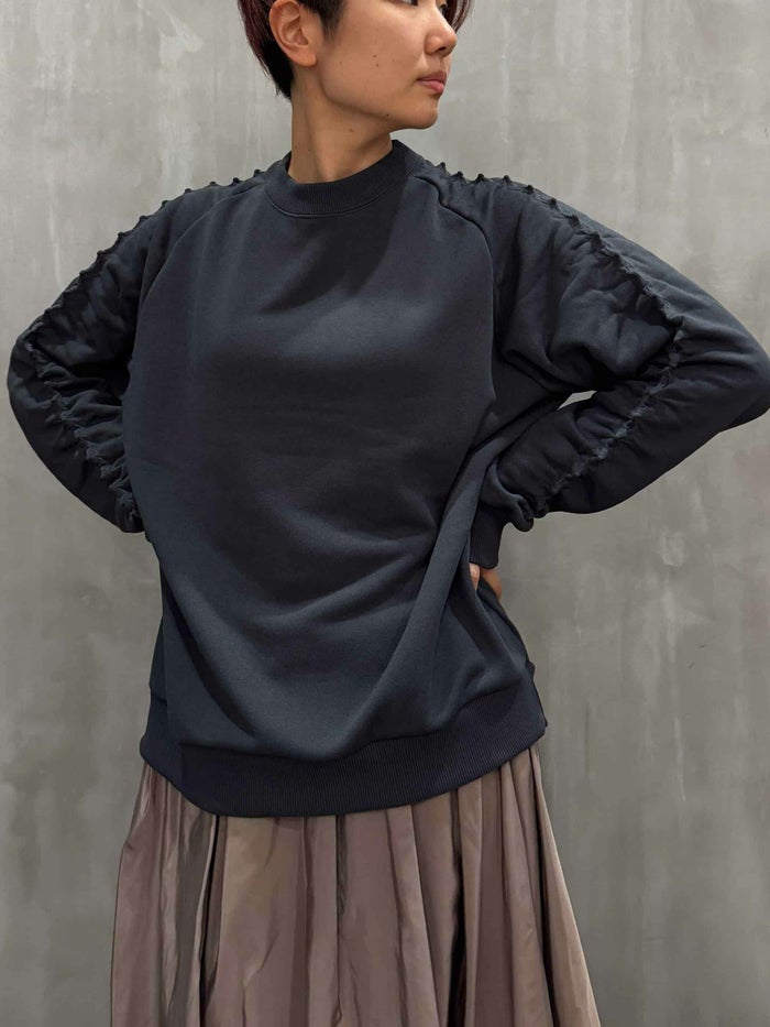 OLTA DESIGNS(オルタデザインズ)|有松蜘蛛絞り袖スウェット|025 35 681