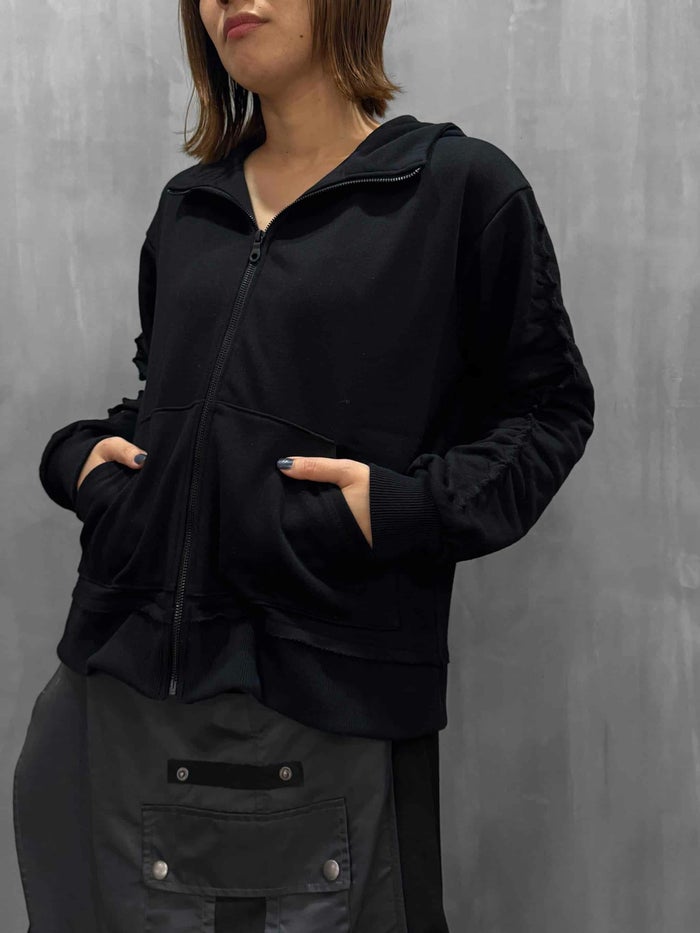 OLTA DESIGNS(オルタデザインズ)|有松蜘蛛絞り袖フーディー|025 35 682