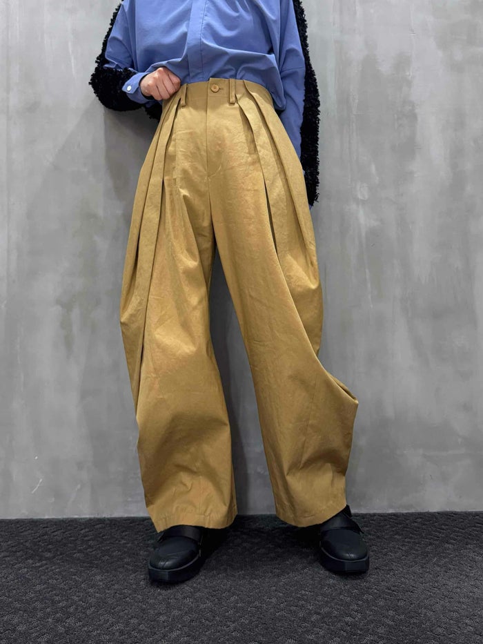 ASTRAET(アストラット)|コットンギャバ2タックテーパードパンツ|5414-2-360466