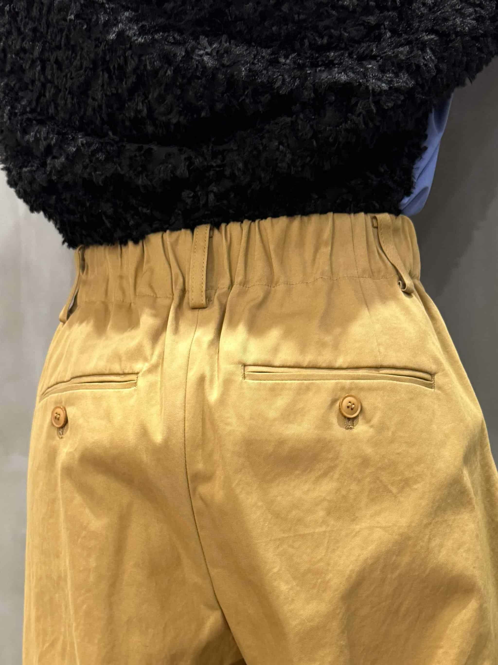 ASTRAET（アストラット）｜コットンギャバ2タックテーパードパンツ