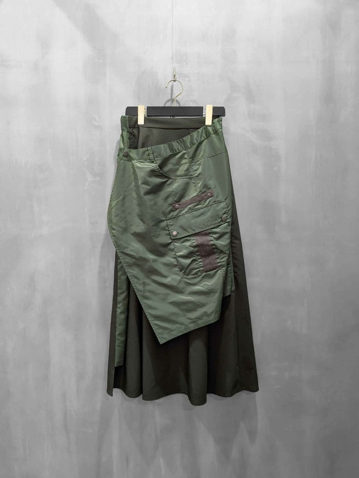 MARECHAL TERRE(マルシャルテル)|Military layered skirt|ZMT256SK606