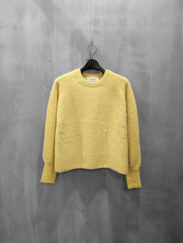 【20%OFFセール】CEaRET(シーレット)|Fox Cashmere Crew-neck Knit|254003