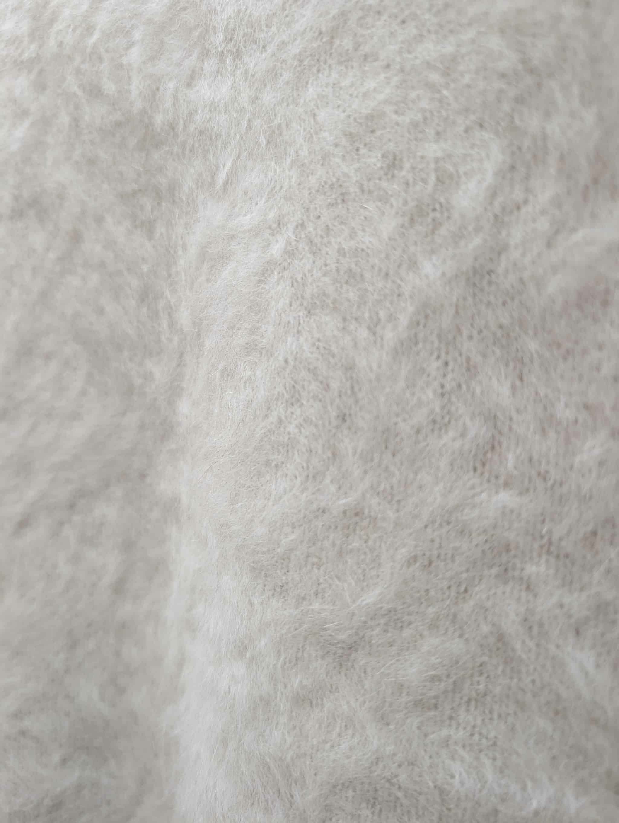 ♪♪CEaRET シーレット レディース  ニット FOX90％カシミヤ10％ SIZE 2 ホワイト 20％OFFセール】CEaRET（シーレット）｜Fox Cashmere Crew-neck Knit