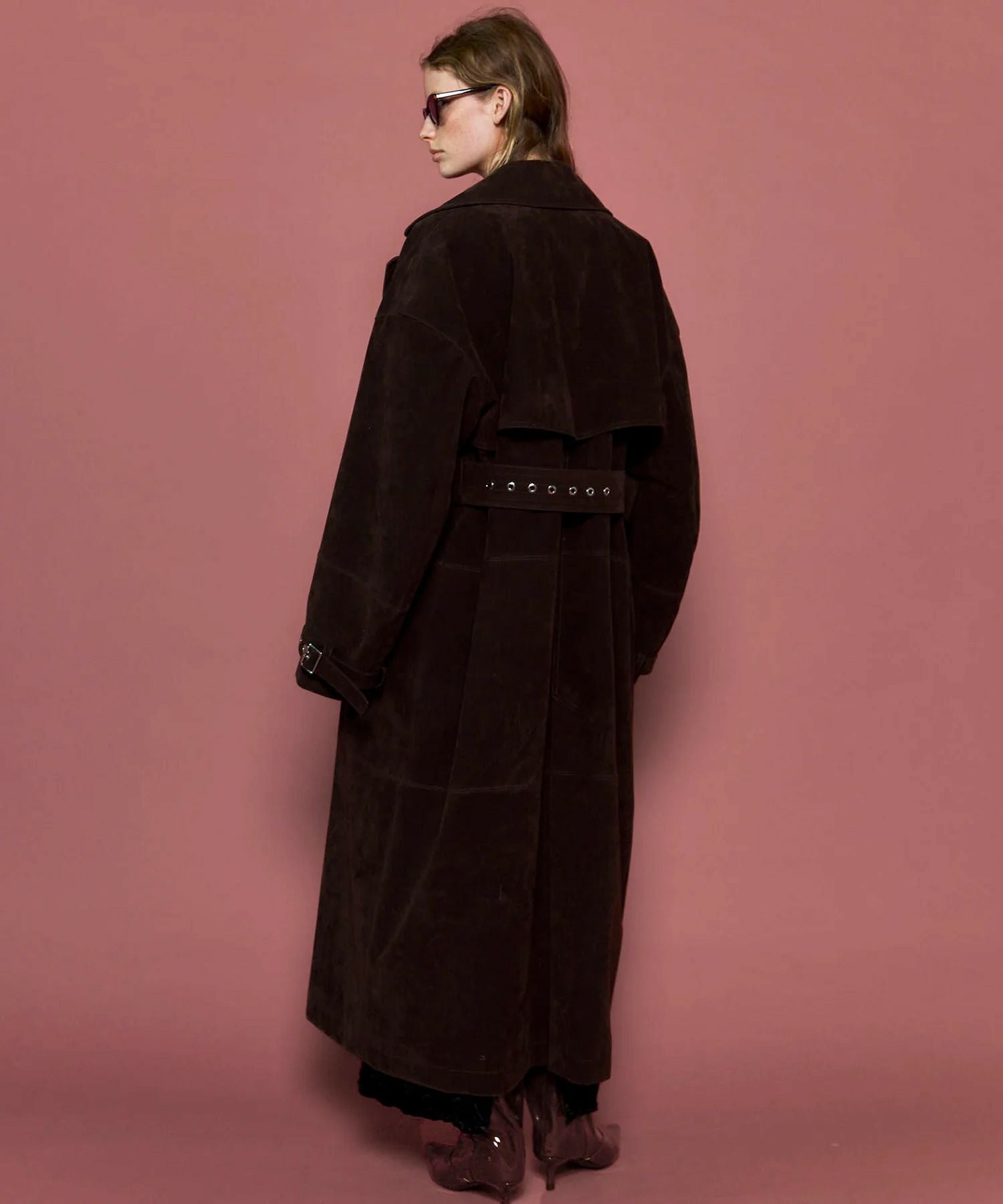MAISON SPECIAL（メゾンスペシャル）｜Suede Trench Coat｜21252165803