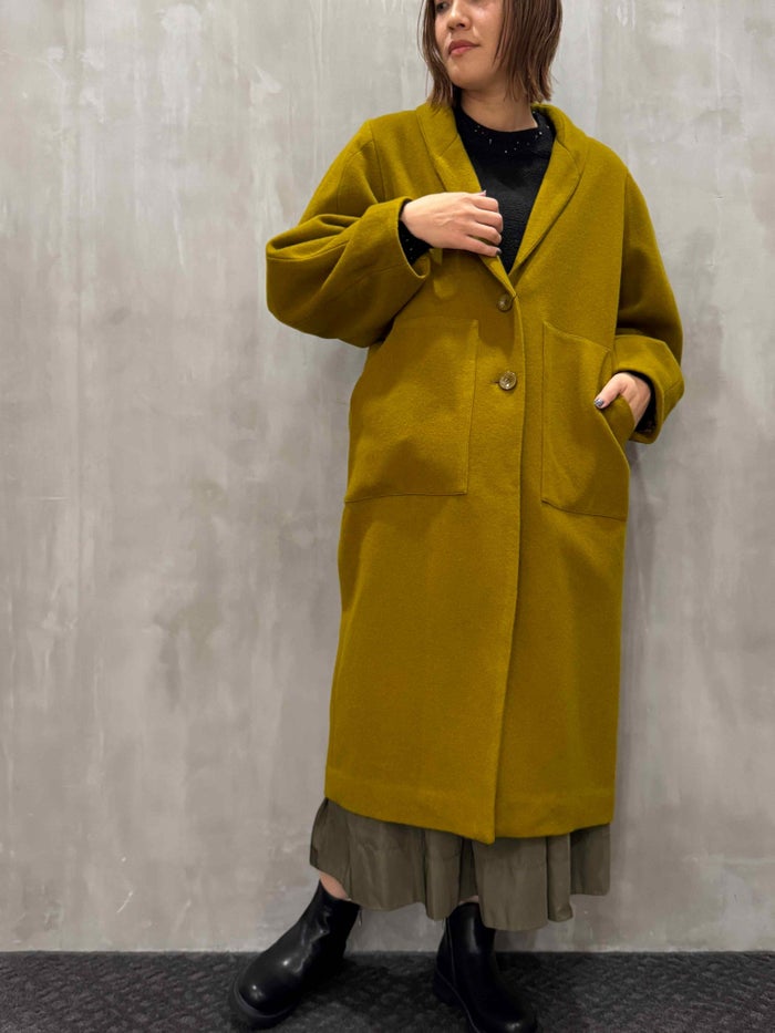 【20%OFFセール】Lallia Mu(ラリア・ムー)|ラウンドスリーブガウンコート|2514139