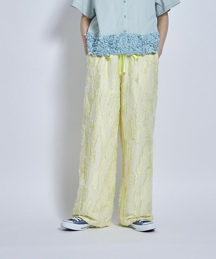 【4月入荷予定】THOMAS MAGPIE(トーマスマグパイ)|シャギーパンツ|2262316