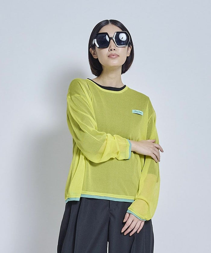 【4月入荷予定】THOMAS MAGPIE(トーマスマグパイ)|14GG Plainstitch Knit Pullover|2262751