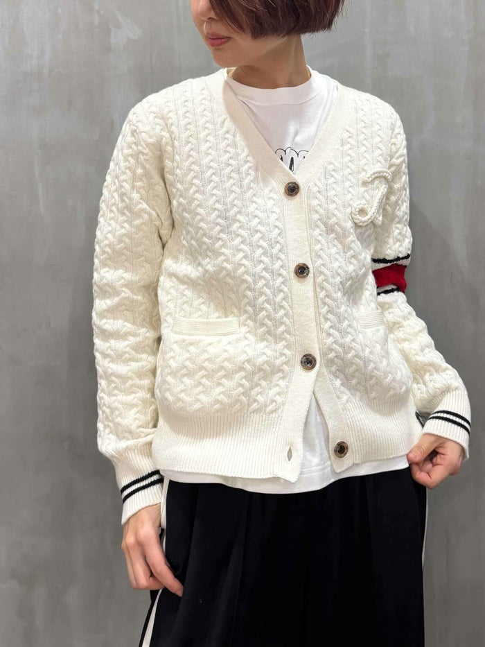 DOUBLE STANDARD CLOTHING(ダブルスタンダードクロージング)|メリノウールカーディガン|0209-090-261