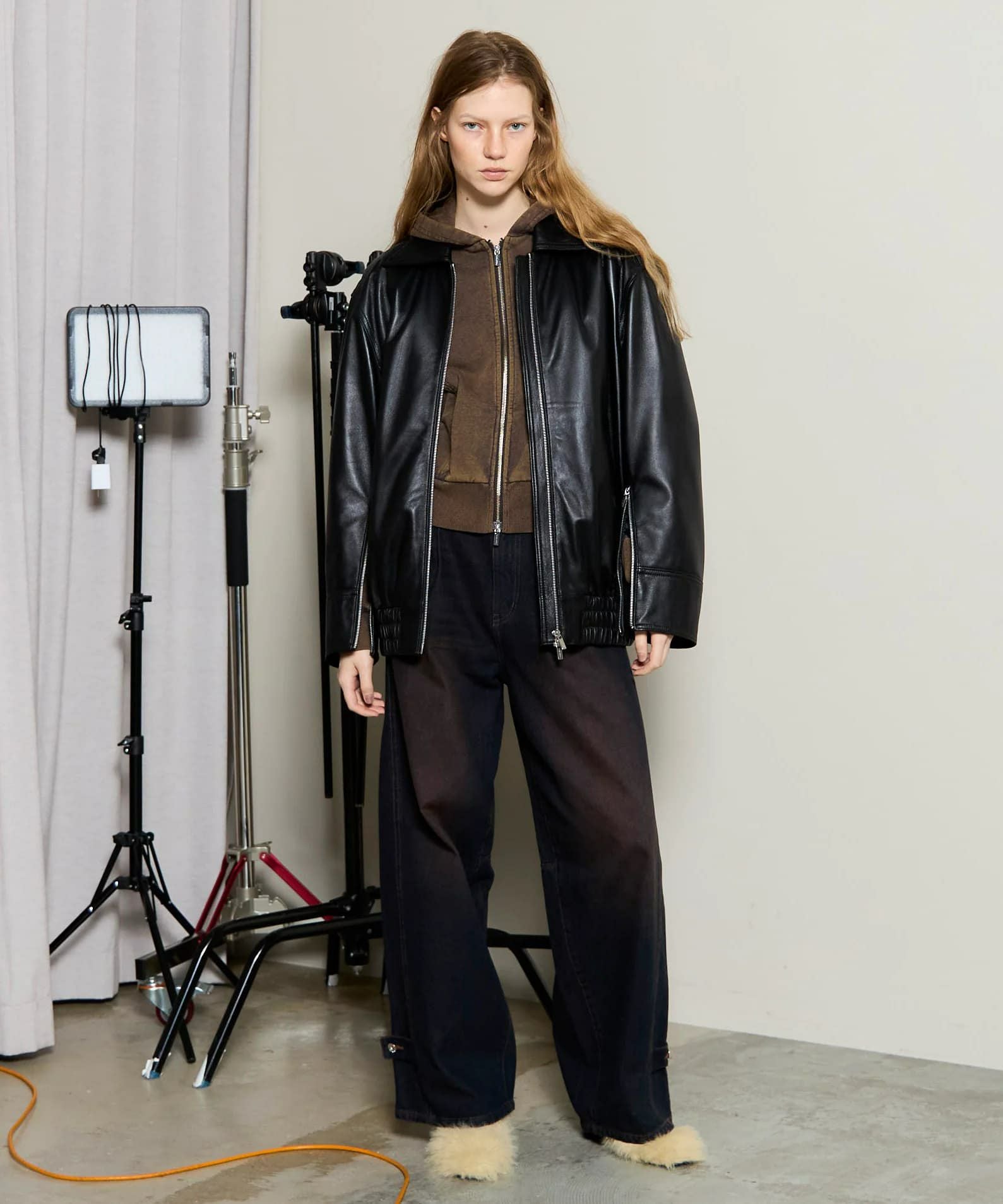 MAISON SPECIAL（メゾンスペシャル）｜Shoulder Ribbon Hoodie