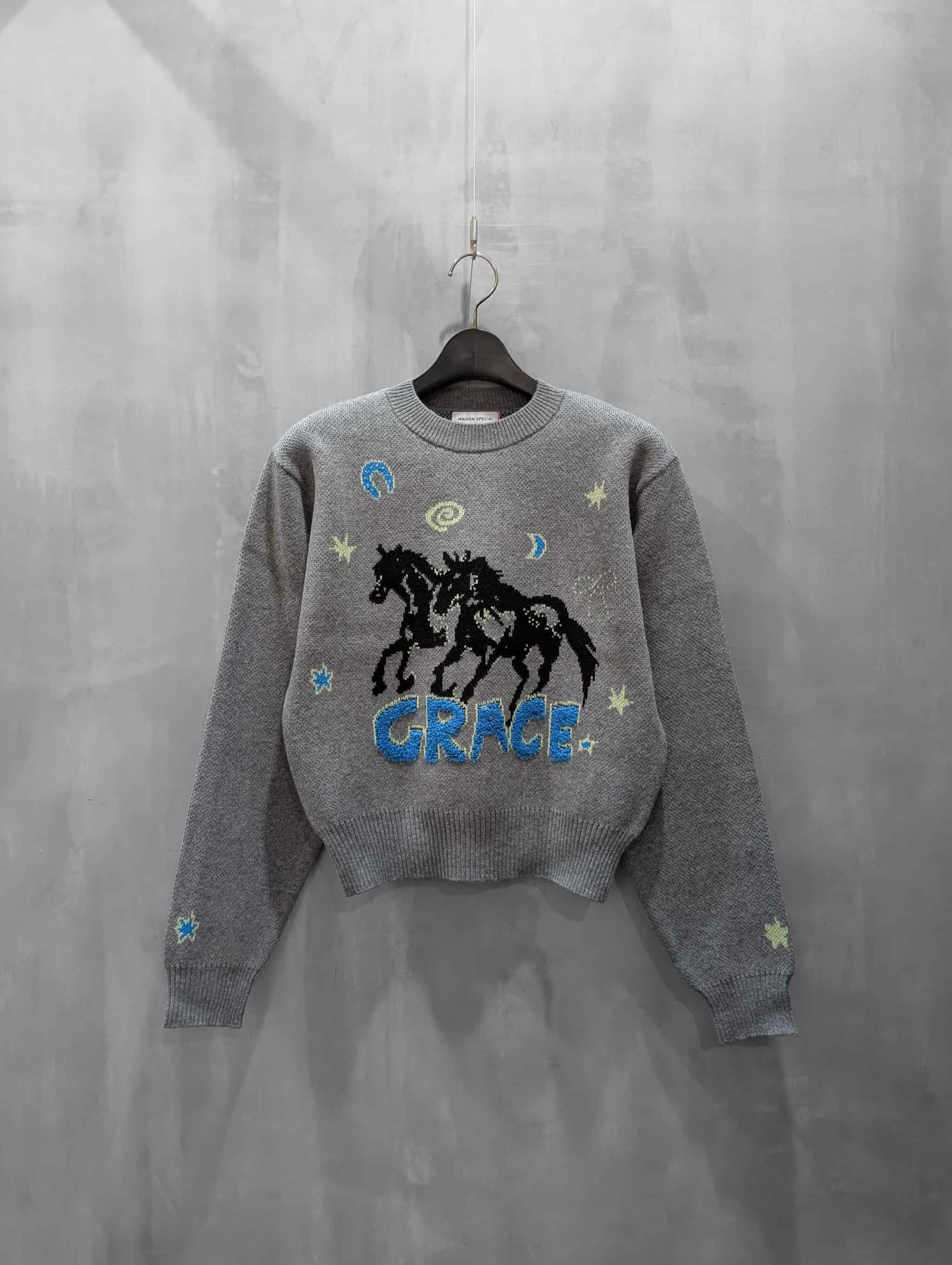 MAISON SPECIAL（メゾンスペシャル）｜Horse Knit｜21252365213 | MFG