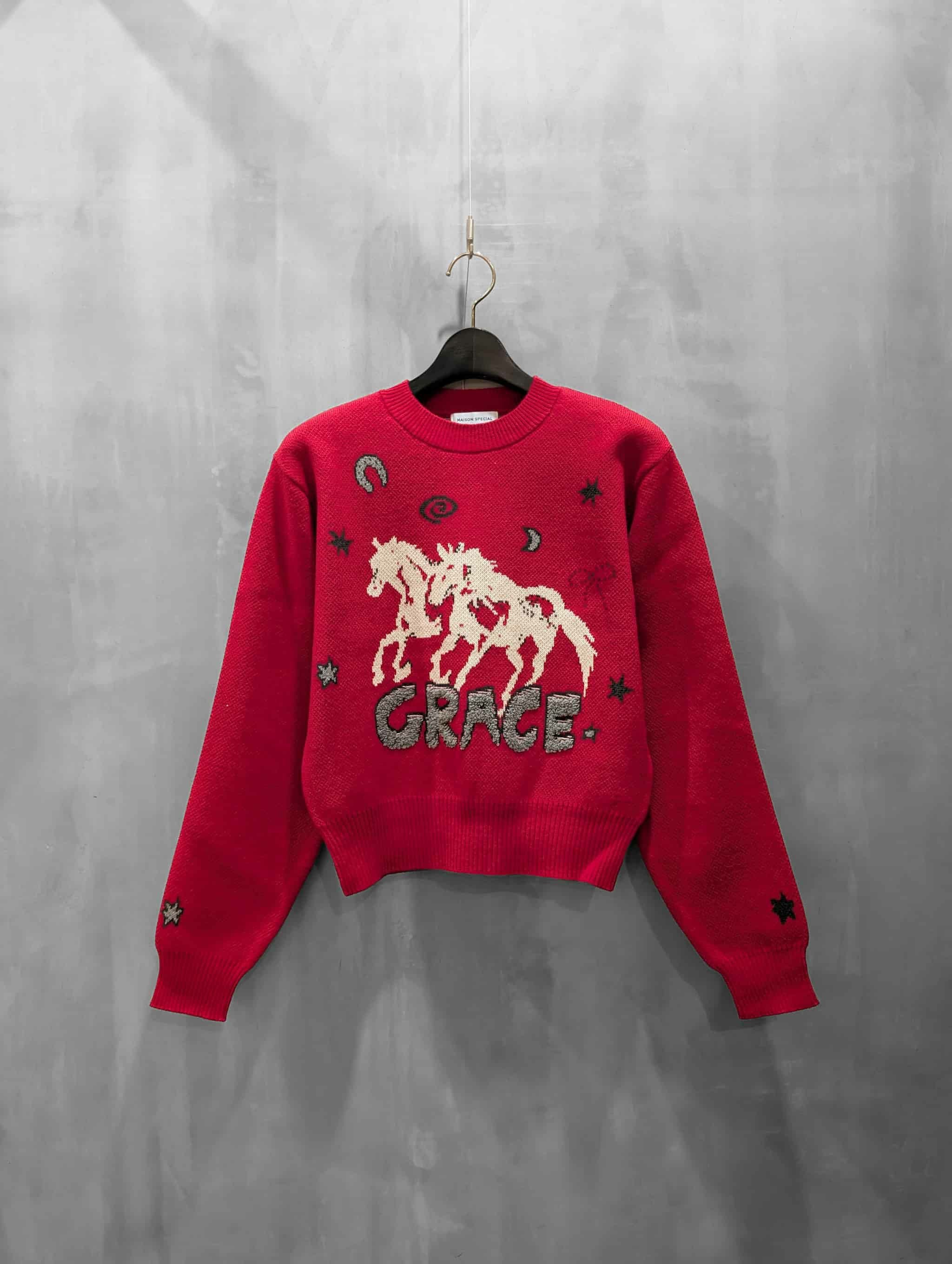 MAISON SPECIAL（メゾンスペシャル）｜Horse Knit｜21252365213 | MFG