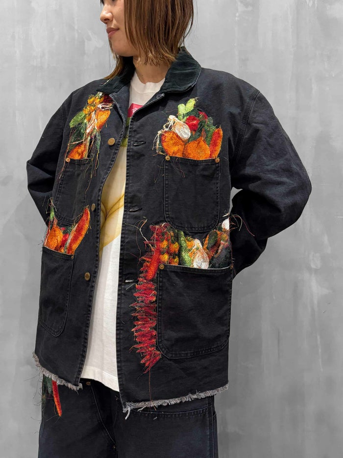 doublet(ダブレット)|VEGETABLE EMBROIDERY WORK JACKET|26SS19BL249