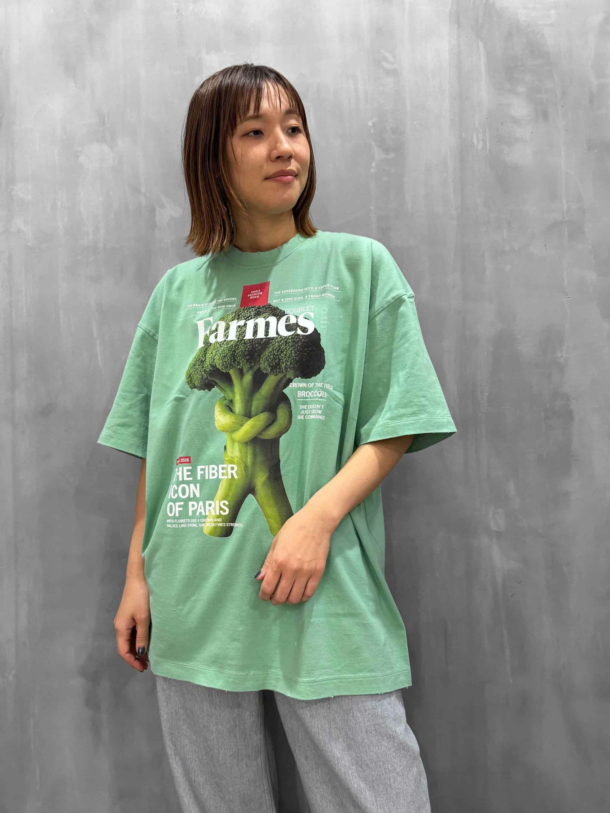 doublet（ダブレット）｜FARMERS MAGAZINE COVER T-SHIRT｜26SS34CS430