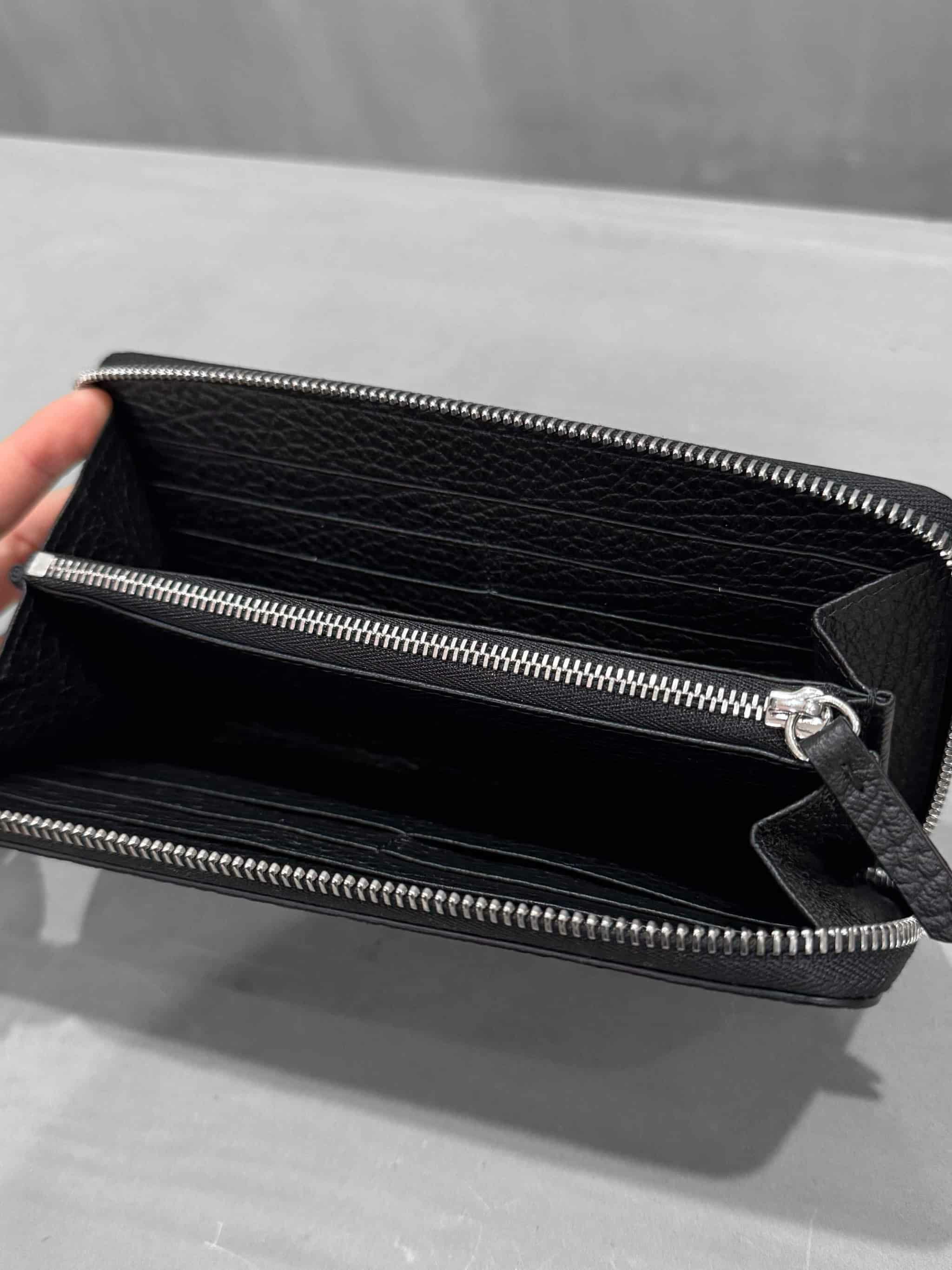 【美品】✨Maison Margiela ✨ウォレット Maison Margiela（メゾンマルジェラ）｜4-Stitch Zip-Around Wallet