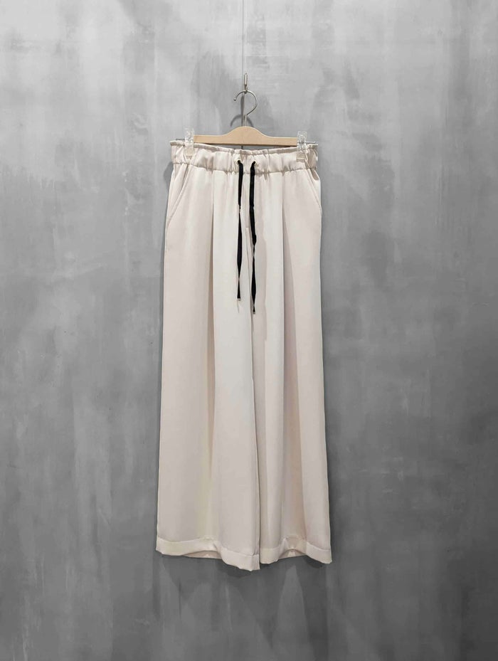 trois(トロワ)|ダブルクロス ワイドイージーパンツ|T261-87014