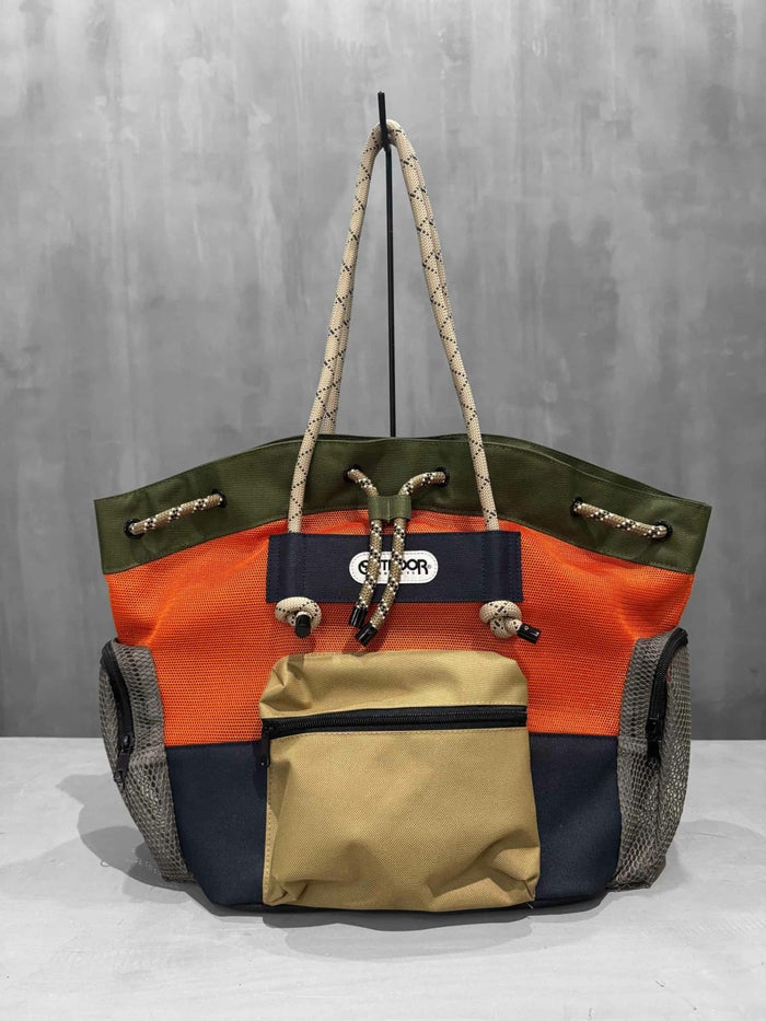 RISLEY(リズレー)|×OUTDOOR Mesh tote bag|R2601-MWP48