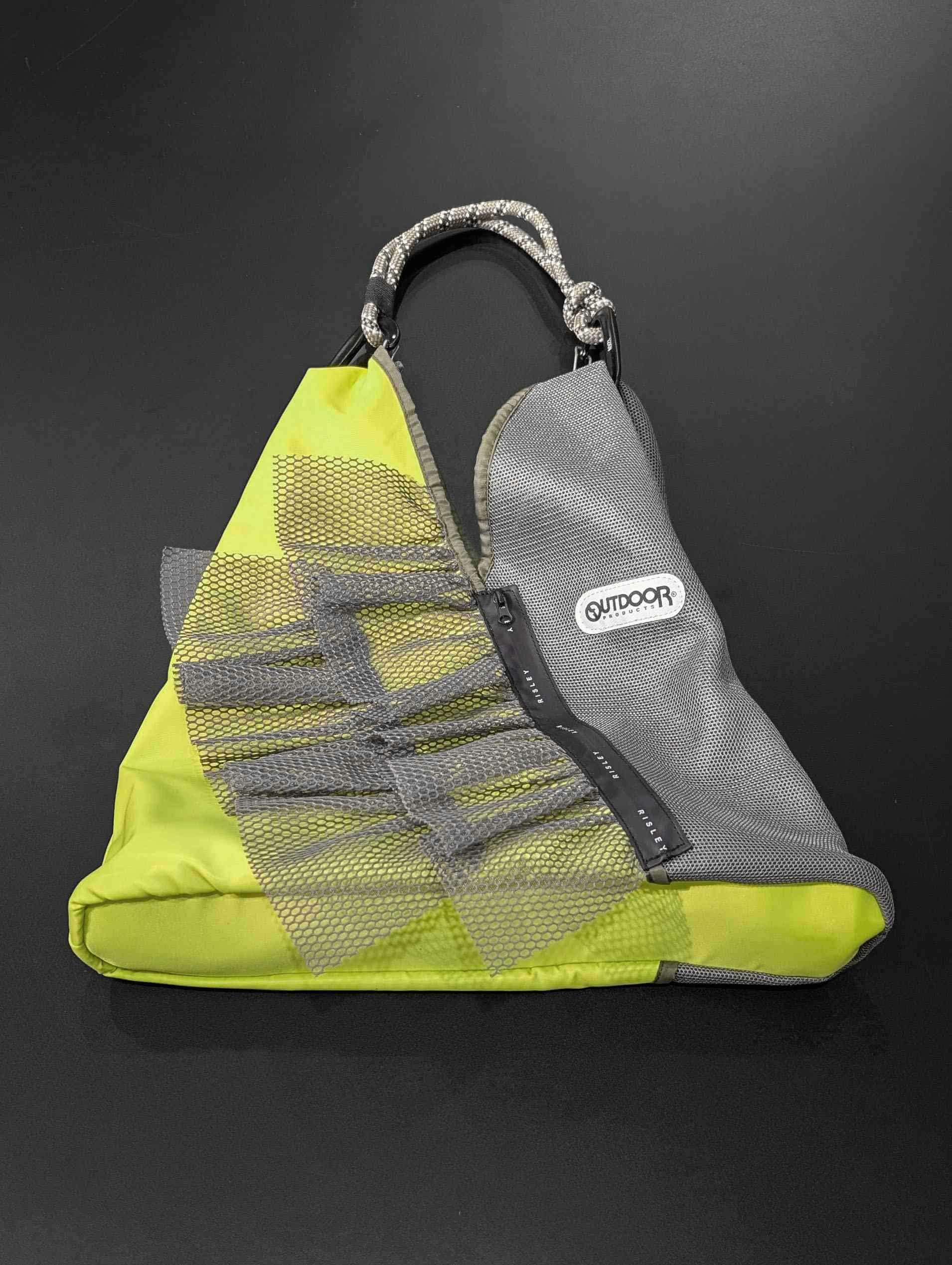 RISLEY（リズレー）｜×OUTDOOR Triangle mesh bag with frills｜R2601