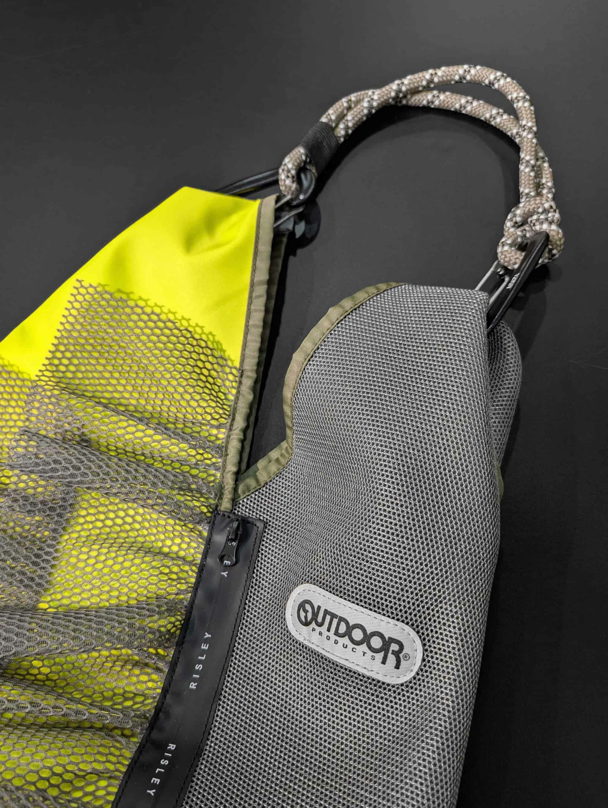 RISLEY（リズレー）｜×OUTDOOR Triangle mesh bag with frills｜R2601