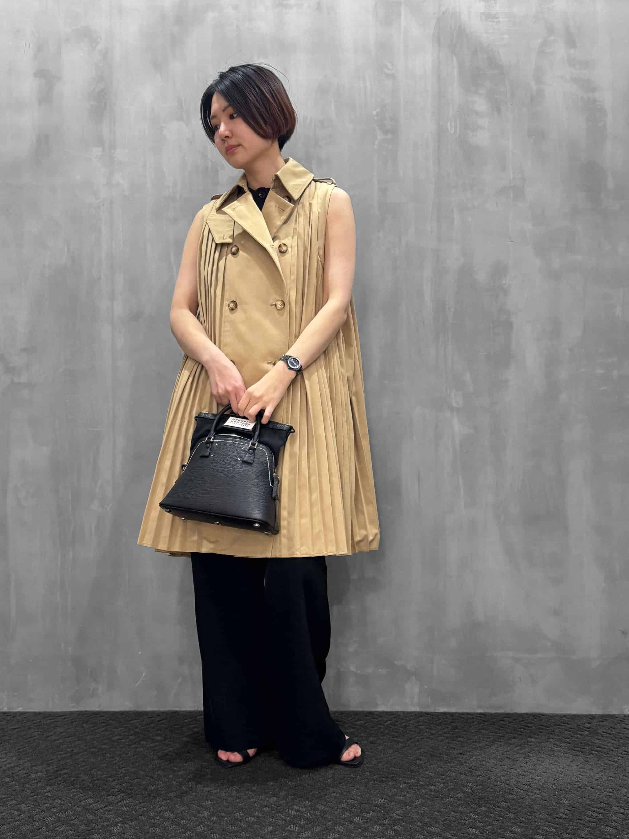 EZUMi（エズミ）｜Pleated Trench Long Gilet｜YESS26CT02 | MFG WEBSTORE