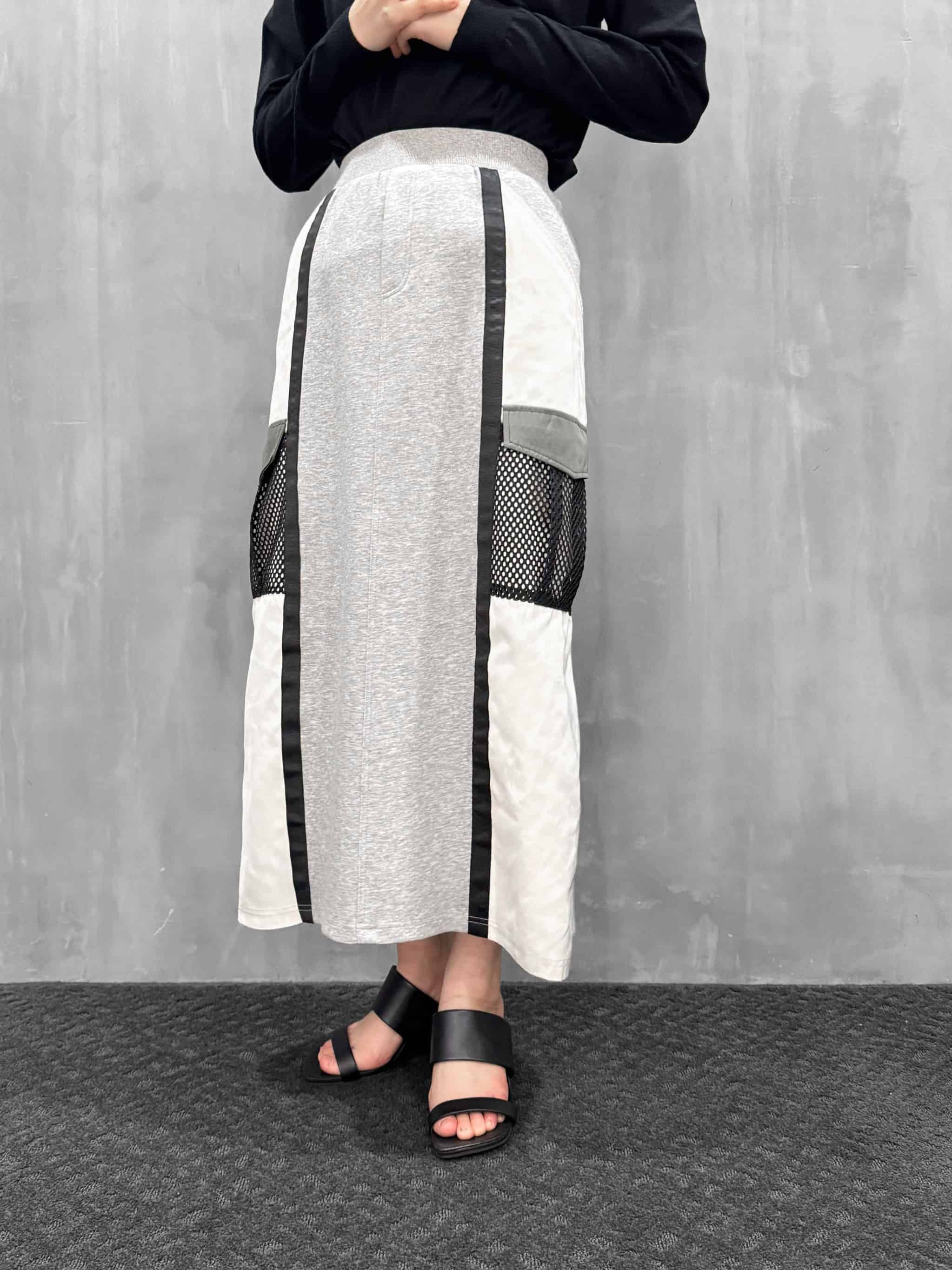 RISLEY（リズレー）｜ Two-tone zip skirt｜R2601-BSK914 | MFG WEBSTORE