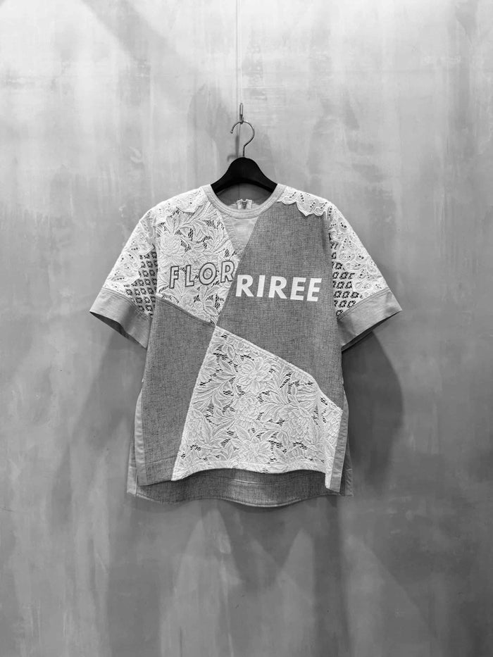 FORFORMO(フォルフォルモ)|Lace Graphic T-Shirt|726109
